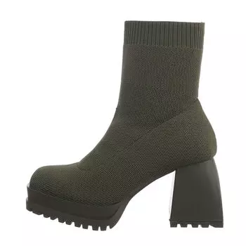 Ботильоны Ital Design, оливковый