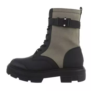 Ботильоны Ital Design, зеленый и черный