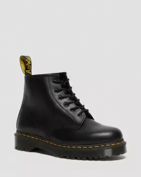 Ботильоны из гладкой кожи Dr. Martens 101 Bex, цвет Black — Smooth Leather