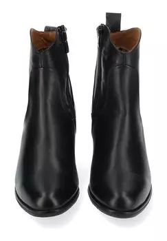 Ботильоны из гладкой кожи EVERYBODY, черный