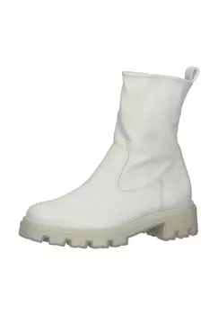 Ботильоны из гладкой кожи paul green, белый