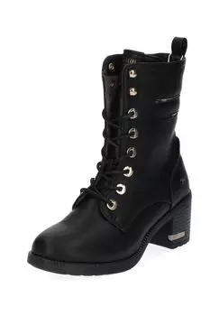 Ботильоны из искусственной кожи MUSTANG, черный