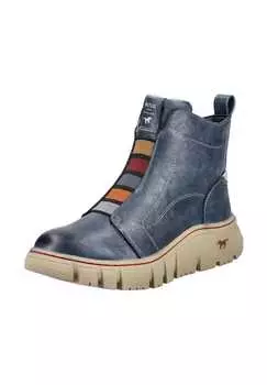 Ботильоны из искусственной кожи Mustang, синий