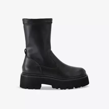 Ботильоны из искусственной кожи с эффектом носков Kg Kurt Geiger, черный