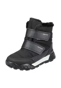 Ботильоны из искусственной кожи/текстиля GEOX, черный