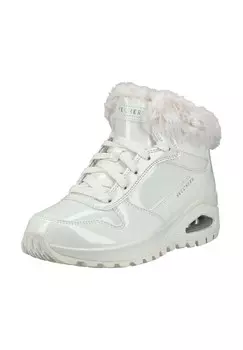 Ботильоны из искусственной кожи/текстиля SKECHERS, белый