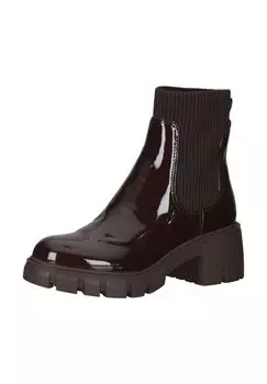 Ботильоны из искусственной кожи/текстиля STEVE MADDEN, цвет Braun Lack