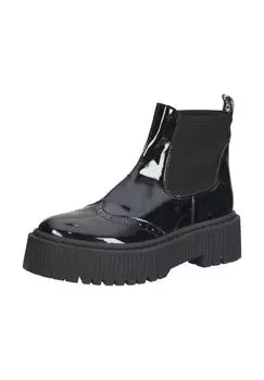 Ботильоны из искусственной кожи/текстиля STEVE MADDEN, цвет Schwarz Lack