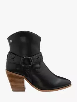 Ботильоны из кожи аргайла Ravel, черный