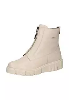 Ботильоны из кожи наппа Caprice, бежевый