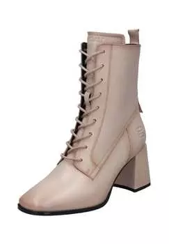 Ботильоны из кожи наппа Tt Bagatt, бежевый