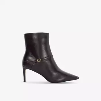 Ботильоны из кожи Olene с острым носком и каблуком Dune, коричневый