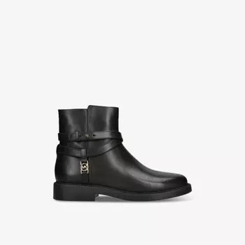 Ботильоны из кожи с фирменной табличкой Abigail Michael Michael Kors, черный