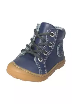 Ботильоны из кожи/синтетики PEPINO, цвет Blau/gr_n