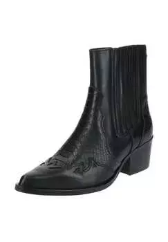Ботильоны из кожи/синтетики Steve Madden, черный