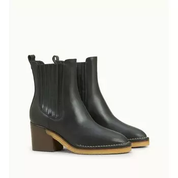 Ботильоны из кожи TOD's, черный