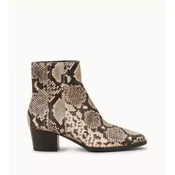 Ботильоны из кожи TOD's, черный/бежевый