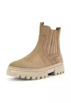 Ботильоны из нубука Gabor, цвет Wood