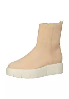 Ботильоны из нубука Hogl, песочный