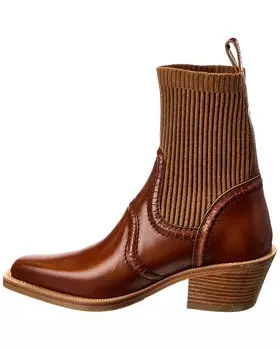 Ботильоны из техасской кожи Chlo Nellie, коричневый