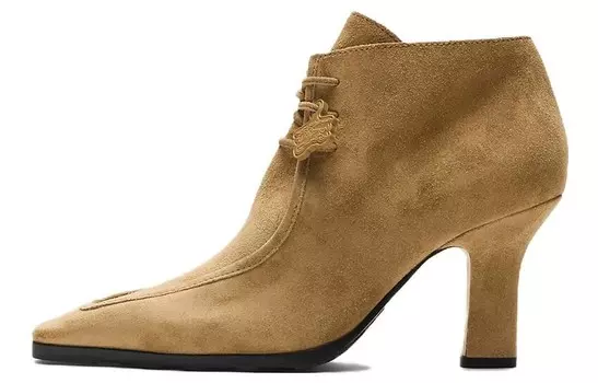 Ботильоны из замши Storm 85 мм Burberry