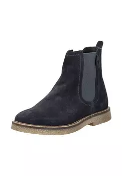 Ботильоны из замши/текстиля KicKers, морской