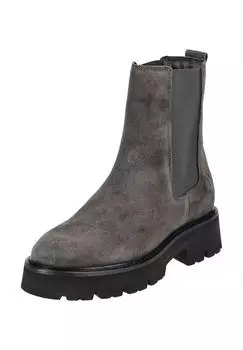 Ботильоны из замши/текстиля Marc O'Polo, графитовый