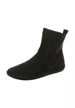 Ботильоны из замши/текстиля Think!, цвет Mocca