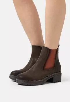 Ботильоны Jana, цвет mocca