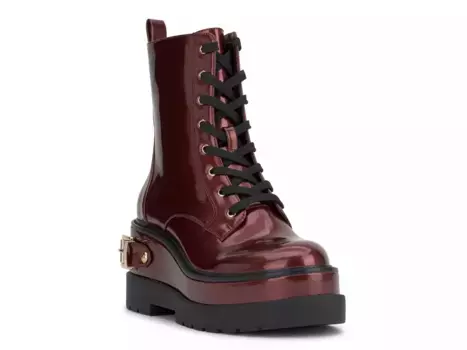 Ботильоны Jessica Simpson Imelda Platform Bootie, красные лакированные