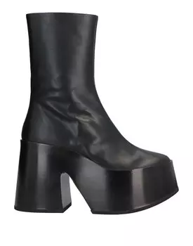 Ботильоны Jil Sander, черный