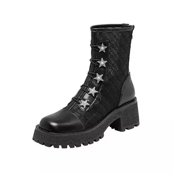 Ботильоны JIUXINGDAO Ankle Boots Women's, черный