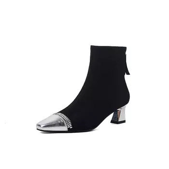 Ботильоны JIUXINGDAO Ankle Boots Women's, коричневый