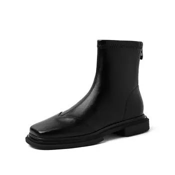 Ботильоны JIUXINGDAO Ankle Boots Women's, коричневый