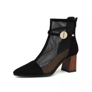 Ботильоны JIUXINGDAO Ankle Boots Women's, черный