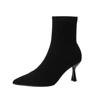 Ботильоны JIUXINGDAO Ankle Boots Women's, черный