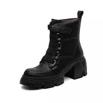 Ботильоны JIUXINGDAO Ankle Boots Women's, коричневый