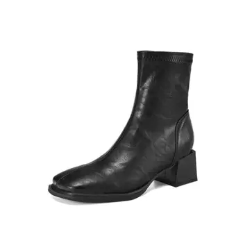 Ботильоны JIUXINGDAO Ankle Boots Women's, черный