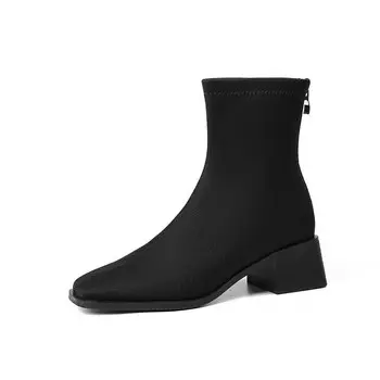 Ботильоны JIUXINGDAO Ankle Boots Women's, черный