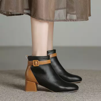 Ботильоны JIUXINGDAO Ankle Boots Women's