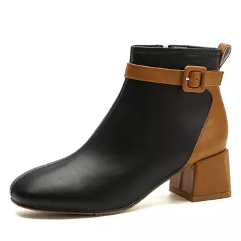 Ботильоны JIUXINGDAO Ankle Boots Women's, цвет Apricot