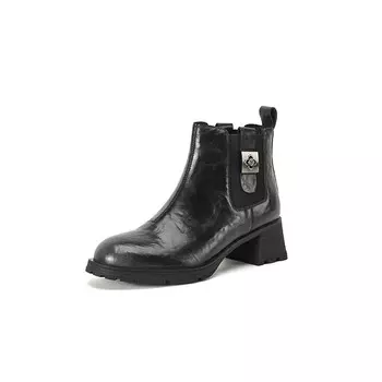 Ботильоны JIUXINGDAO Ankle Boots Women's, коричневый