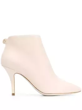 Ботильоны Joan с овальным носком Ferragamo, нейтральный