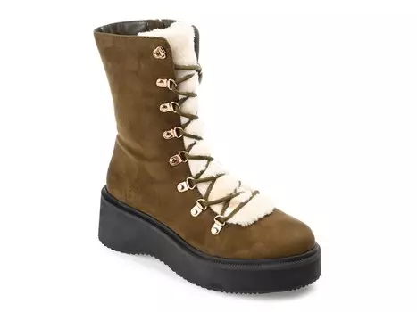 Ботильоны Kannon из коллекции Journee Journee Collection, зеленый