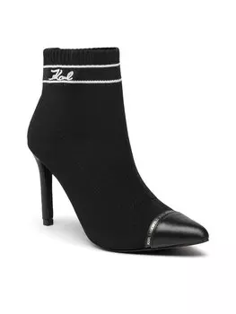 Ботильоны Karl Lagerfeld, черный