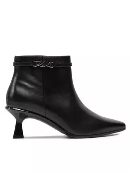 Ботильоны Karl Lagerfeld, черный
