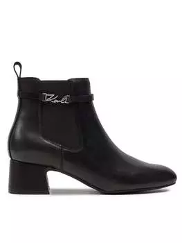 Ботильоны Karl Lagerfeld, черный