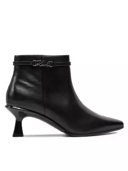 Ботильоны Karl Lagerfeld, черный