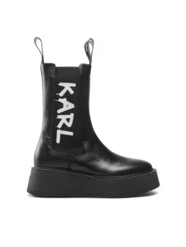 Ботильоны Karl Lagerfeld, черный