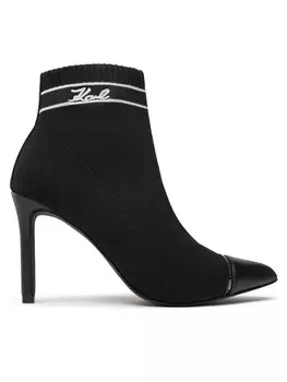 Ботильоны Karl Lagerfeld, черный